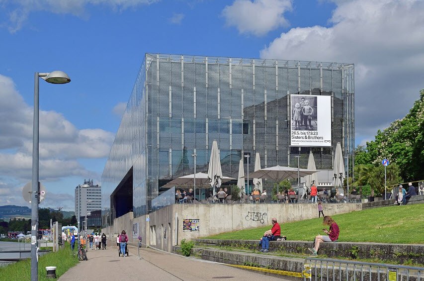 Lentos Art Museum, Linz, Upper Austria, Austria